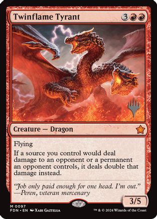 Twinflame Tyrant [Edge of Eternities Promo Pack]