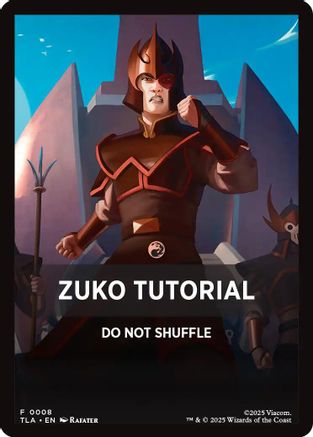 Zuko Tutorial Theme Card [Avatar: The Last Airbender: Eternal-Legal]