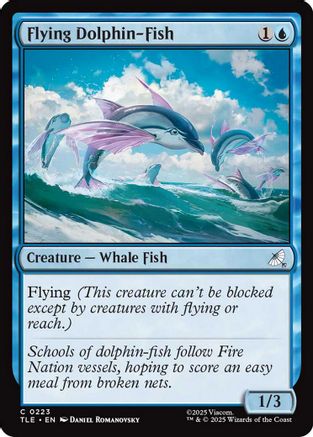 Flying Dolphin-Fish [Avatar: The Last Airbender: Eternal-Legal]