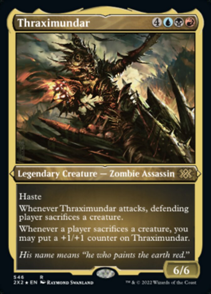 Thraximundar (Foil Etched) [Double Masters 2022]