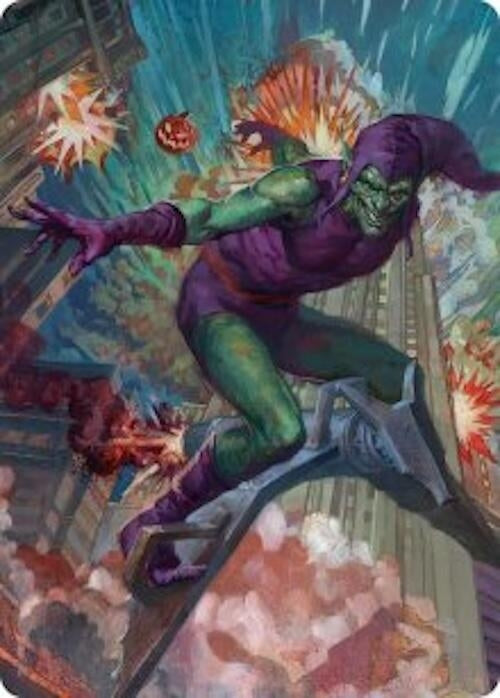 Image for Green Goblin Art Card (26/54) (26) - Magic: The Gathering