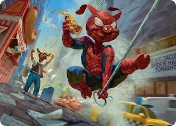 Image for Spider-Ham, Peter Porker Art Card (19) - Magic: The Gathering