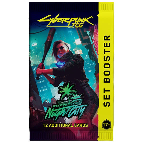 Cyberpunk TCG Welcome to Night City Booster Pack (PREORDER)