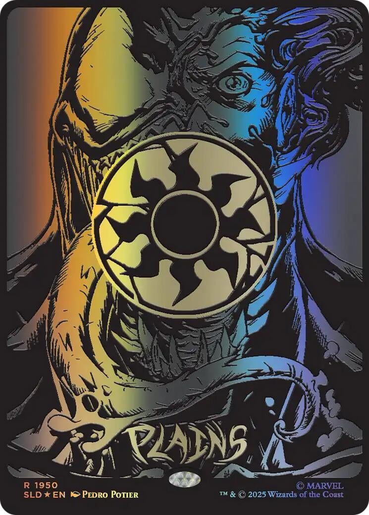 Image for Plains (1950) (Raised Foil) (1950) - Magic: The Gathering