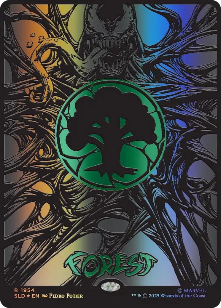 Image for Forest (1954) (Raised Foil) (1954) - Magic: The Gathering
