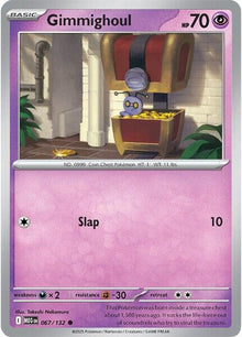 Gimmighoul (067/132) [Mega Evolution: Base Set]