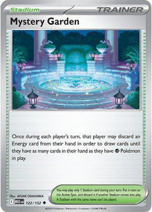 Mystery Garden (122/132) [Mega Evolutions: Base Set]