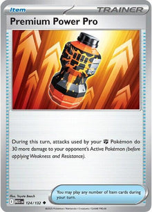 Premium Power Pro (124/132) [Mega Evolution: Base Set]
