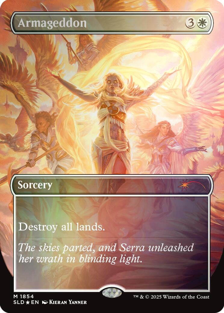 Image for Armageddon (Rainbow Foil) (1854) - Magic: The Gathering