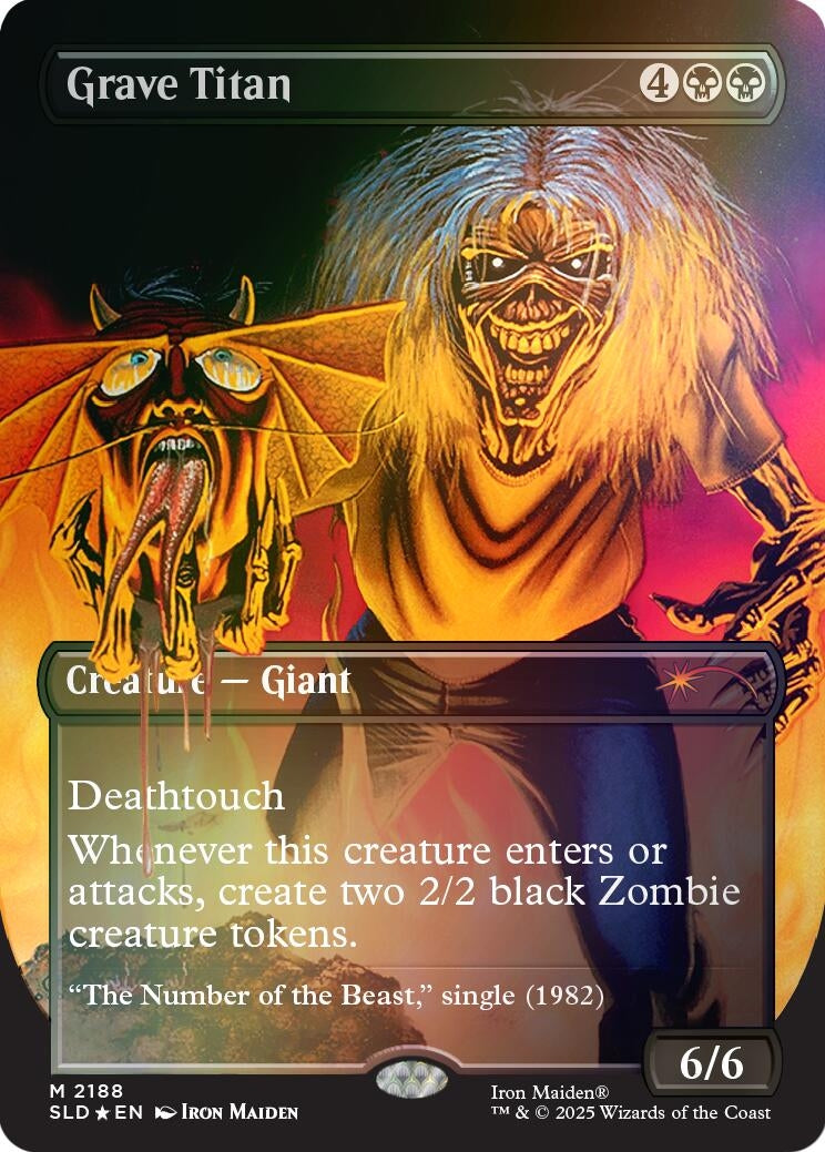Image for Grave Titan (2188) (Rainbow Foil) (2188) - Magic: The Gathering