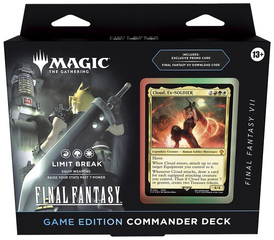 Image for FINAL FANTASY Commander Deck - FINAL FANTASY VII Limit Break (Game Edition) - Magic: The Gathering