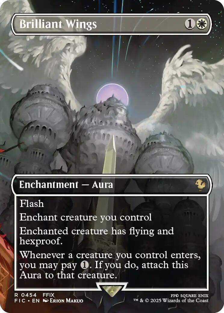 Image for Brilliant Wings (Borderless) (454) - Magic: The Gathering