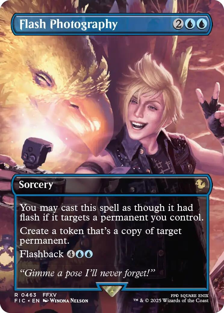 Image for Flash Photography (Borderless) (463) - Magic: The Gathering