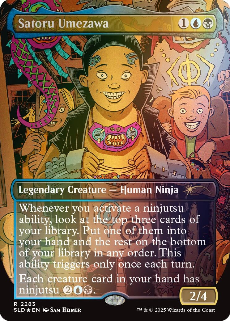 Image for Satoru Umezawa (Rainbow Foil) (2283) - Magic: The Gathering