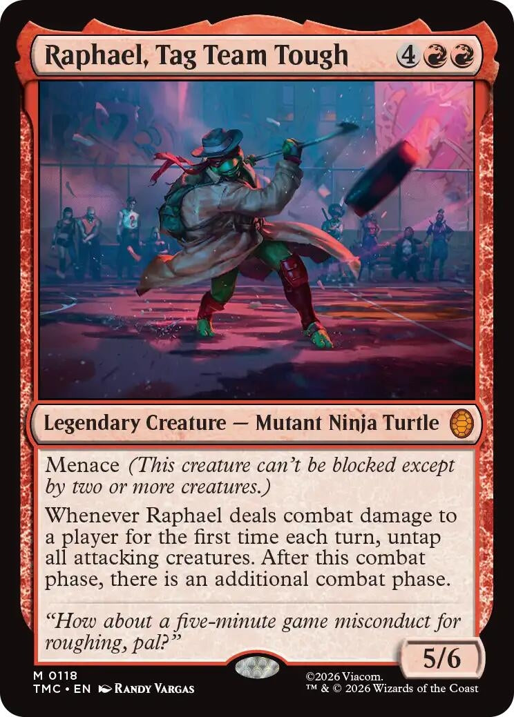 Raphael, Tag Team Tough [Teenage Mutant Ninja Turtles Commander]