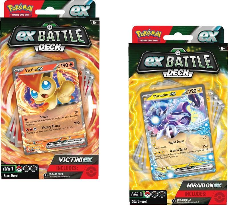 Pokemon Victini/Miraidon ex Battle Deck