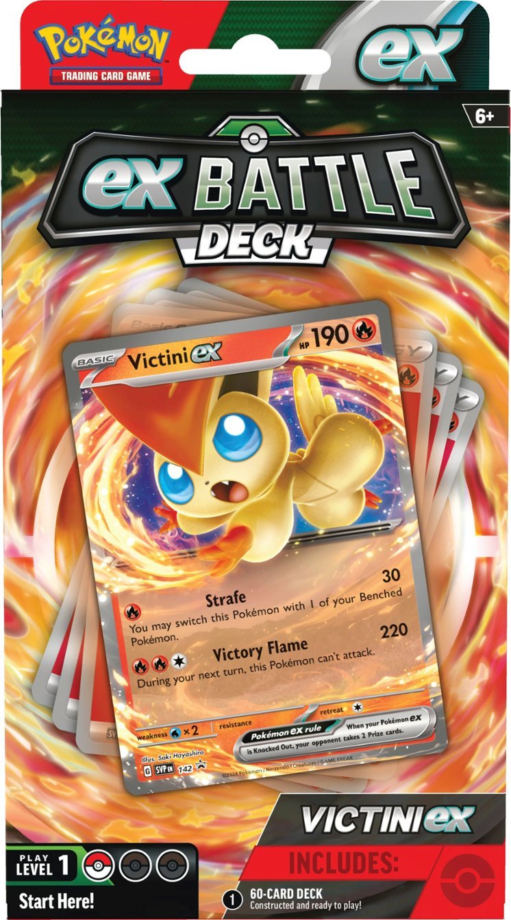 Pokemon Victini/Miraidon ex Battle Deck