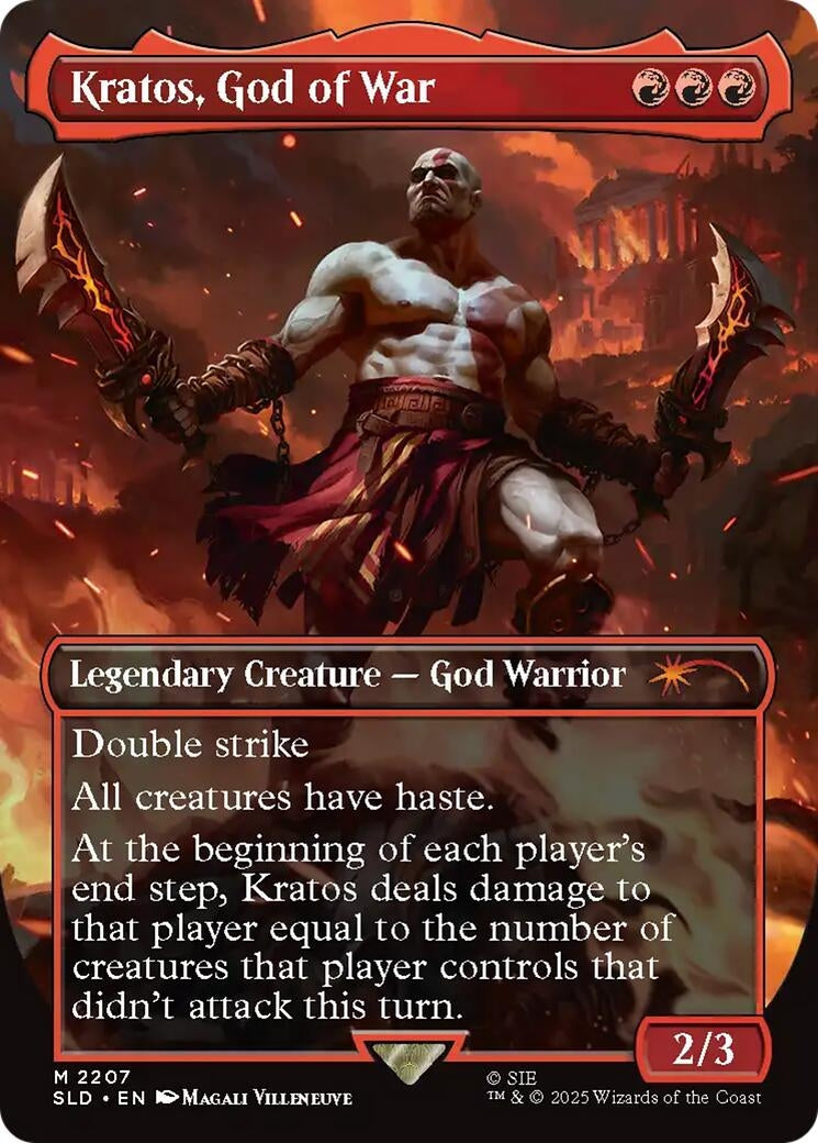 Image for Kratos, God of War (2207) - Magic: The Gathering