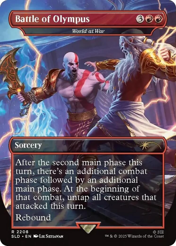 Image for Battle of Olympus - World at War (2208) - Magic: The Gathering