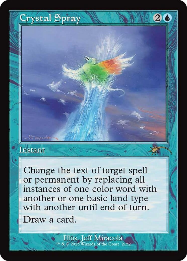 Image for Crystal Spray (Retro Frame) (2152) - Magic: The Gathering