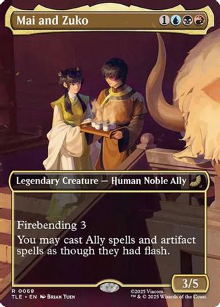 Mai and Zuko (Borderless) [Avatar: The Last Airbender: Eternal-Legal]