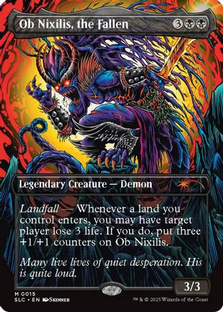 Ob Nixilis, the Fallen [Secret Lair Countdown Kit]