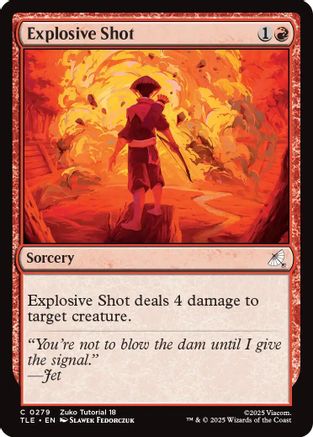 Explosive Shot (0279) [Avatar: The Last Airbender: Eternal-Legal]