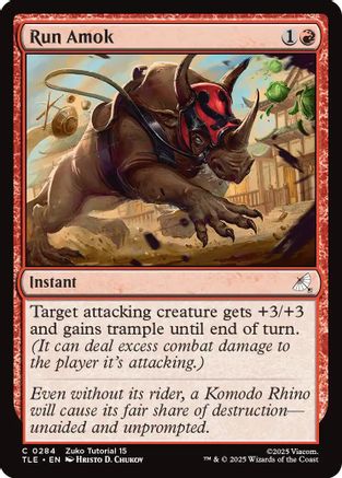 Run Amok (0284) [Avatar: The Last Airbender: Eternal-Legal]