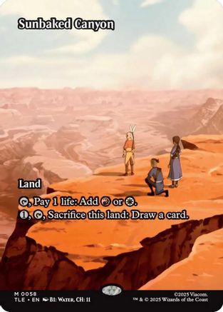 Sunbaked Canyon (Borderless) [Avatar: The Last Airbender: Eternal-Legal]