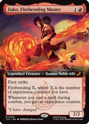 Zuko, Firebending Master (Extended Art) [Avatar: The Last Airbender: Eternal-Legal]
