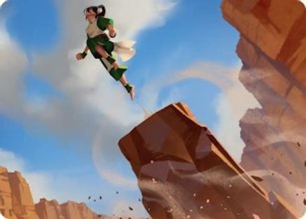 Pillar Launch Art Card [Avatar: The Last Airbender Art Series]
