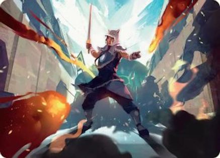 Sokka, Tenacious Tactician Art Card [Avatar: The Last Airbender Art Series]