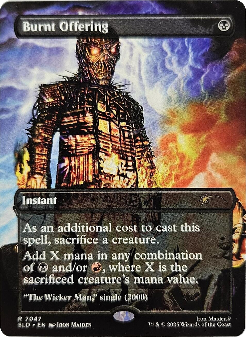 Image for Burnt Offering (7047) - Magic: The Gathering