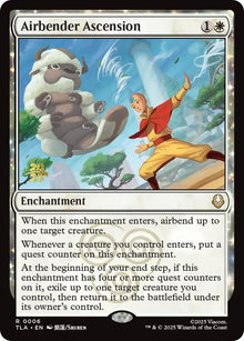 Airbender Ascension [Avatar: The Last Airbender Prerelease Cards]