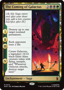 Image for The Coming of Galactus (212) (MSH) - Magic: The Gathering