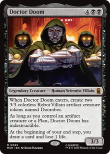 Image for Doctor Doom (95) (MSH) - Magic: The Gathering