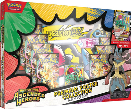 Pokemon Mega Evolution Ascended Heroes Premium Poster Collection