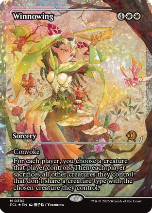 Winnowing (Showcase) (Fracture Foil) (392) (ECL)