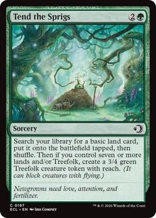 Image for Tend the Sprigs (197) - Magic: The Gathering
