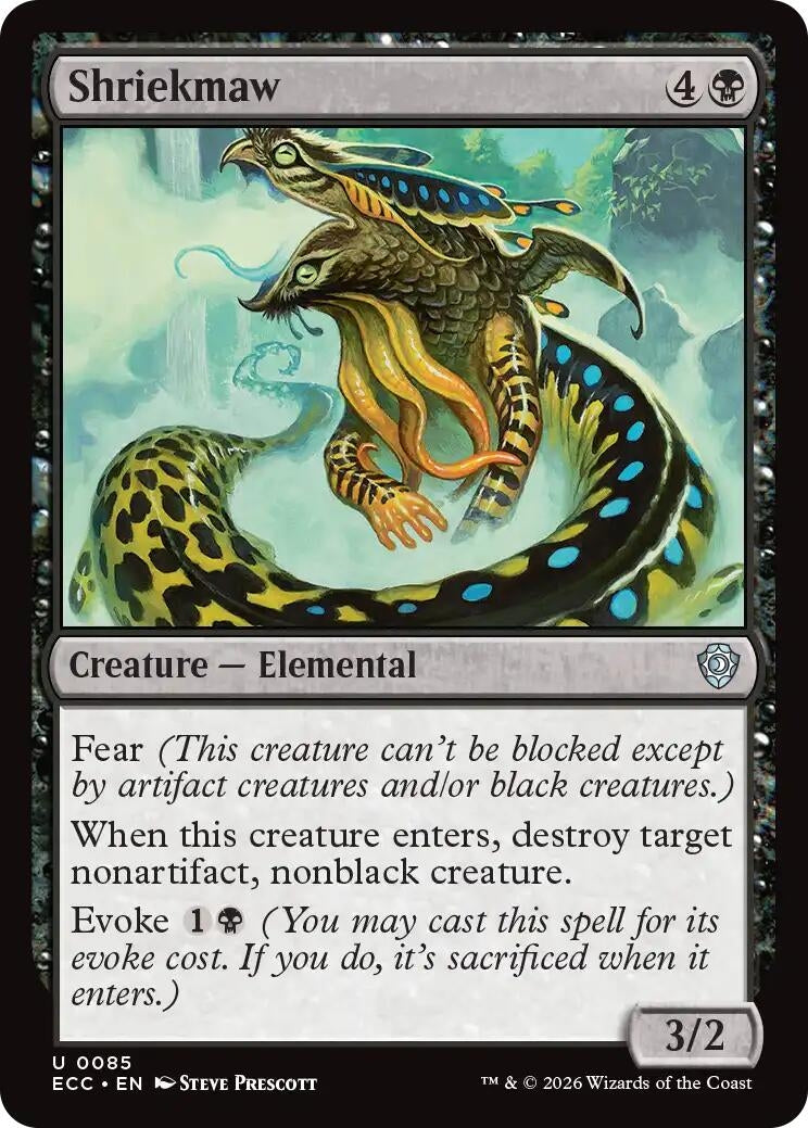 Image for Shriekmaw (85) - Magic: The Gathering