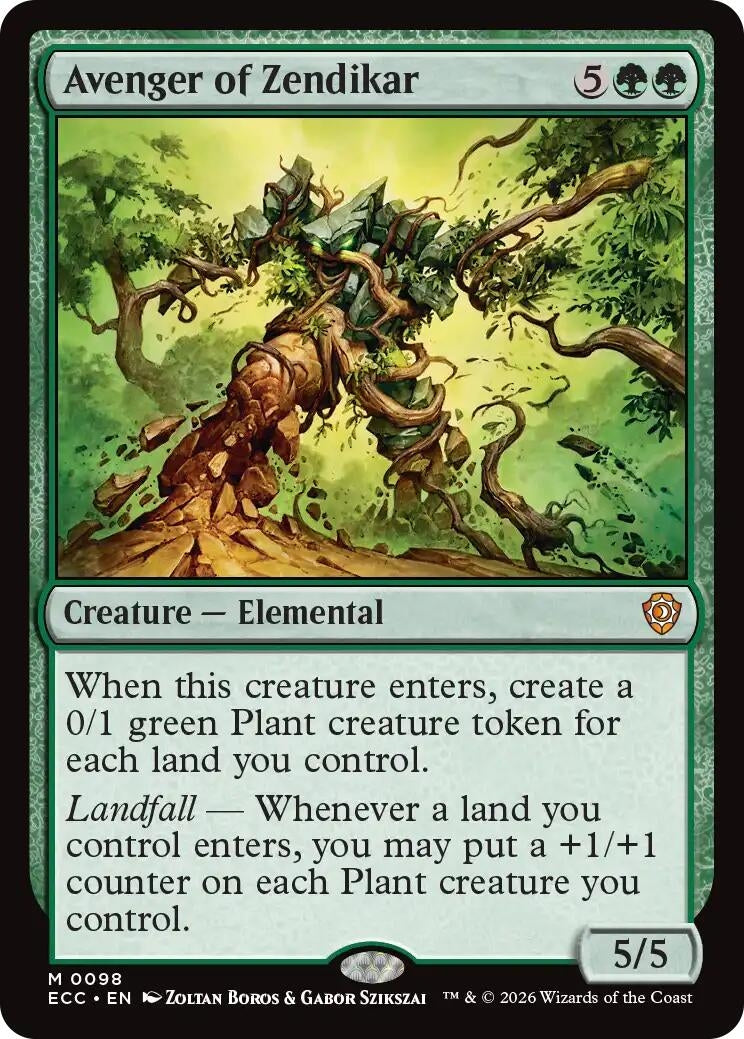 Image for Avenger of Zendikar (98) - Magic: The Gathering