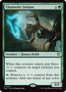 Image for Channeler Initiate (101) - Magic: The Gathering