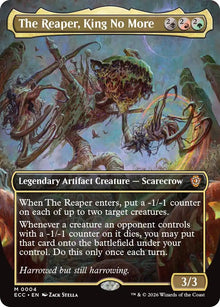 Image for The Reaper, King No More (Borderless) (4) - Magic: The Gathering