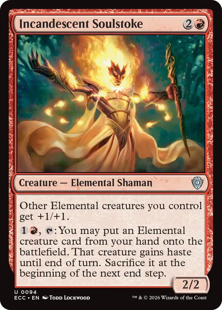 Image for Incandescent Soulstoke (94) - Magic: The Gathering