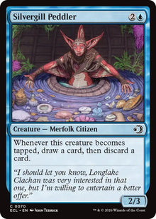 Image for Silvergill Peddler (70) (ECL) - Magic: The Gathering