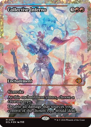Collective Inferno (Showcase) (Fracture Foil) (397) (ECL)