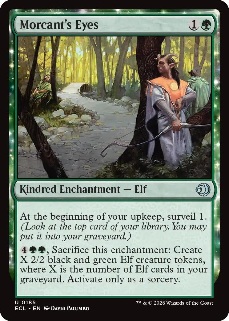 Image for Morcant's Eyes (185) - Magic: The Gathering