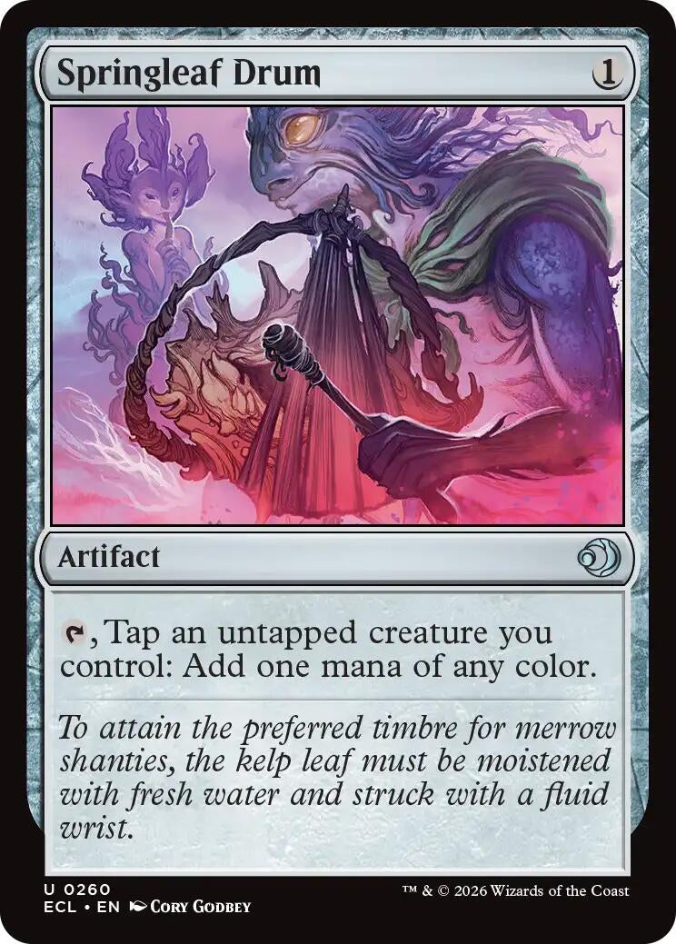 Image for Springleaf Drum (260) - Magic: The Gathering