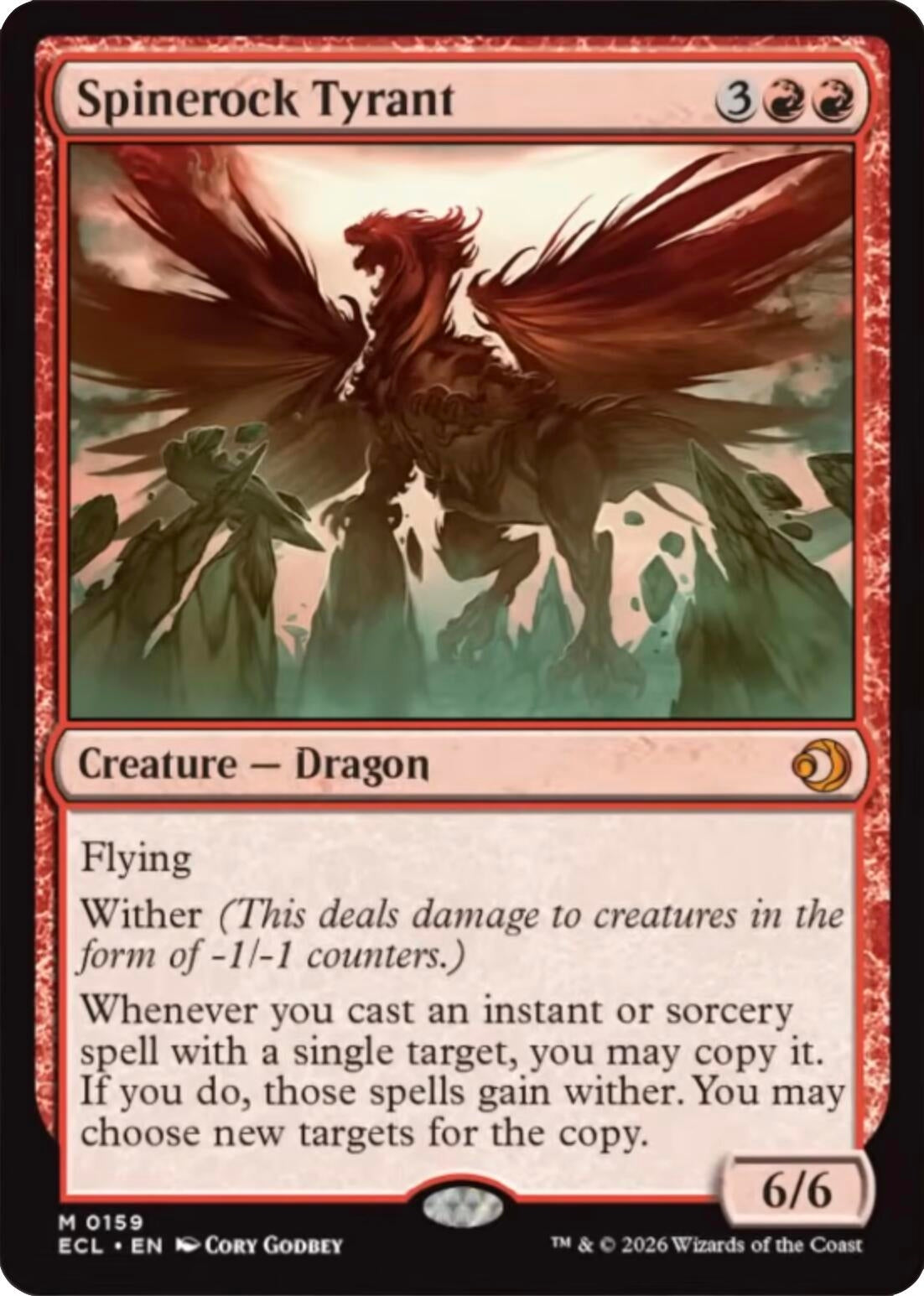 Image for Spinerock Tyrant (159) - Magic: The Gathering