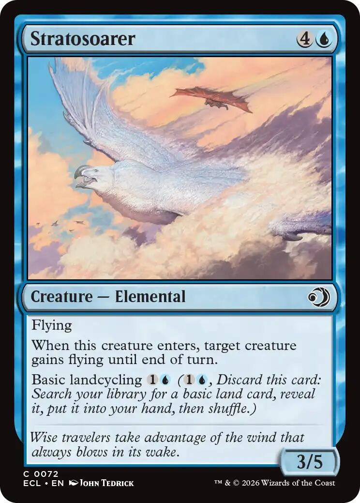 Image for Stratosoarer (72) - Magic: The Gathering